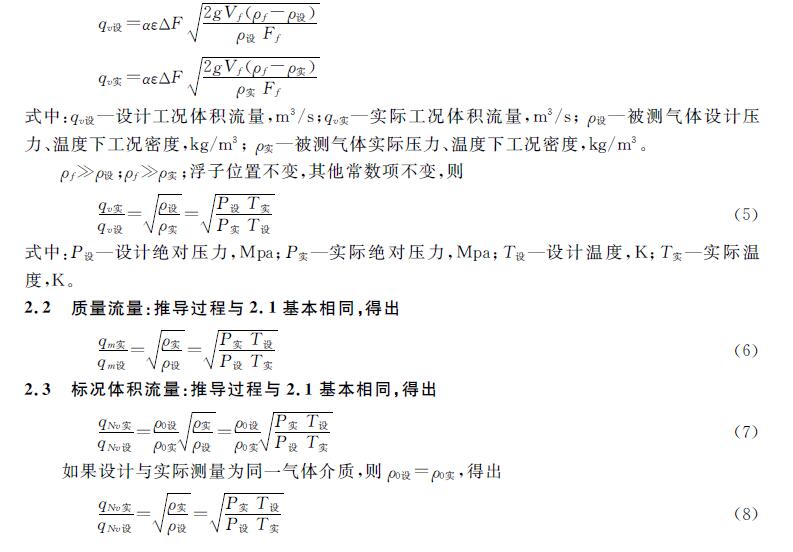 金屬管浮子流量計