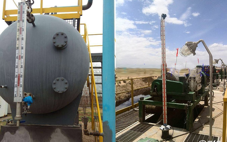 頂裝式磁翻板液位計和側(cè)裝式磁翻板液位計不同