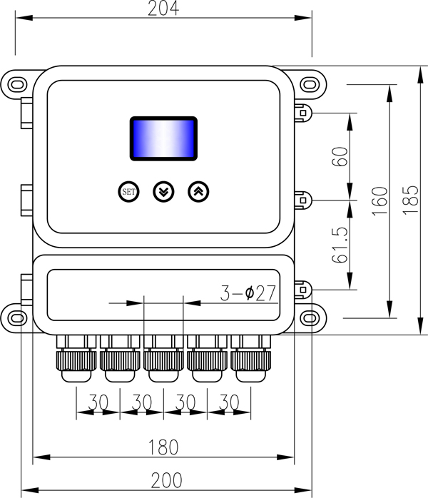 超聲波污泥界面計